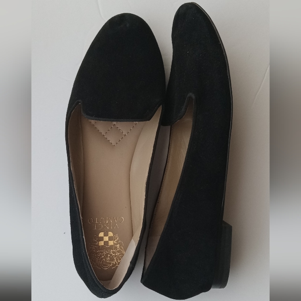 🩷💚⚜️Vince Camuto⚜️🩷💚Womens Lilliana Suede Loafers Ballet Flats Size 8